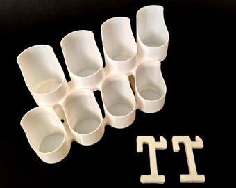 Portabotellas SKADIS de IKEA: organizador de aceites esenciales y pinturas impreso en 3D