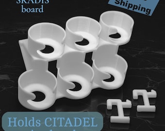 Citadel Farbständer für Ikea Skadis | 3D gedruckter Organizer