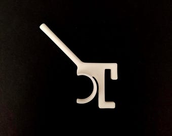 IKEA SKADIS Fadenhalter mit Schlitz: 3D gedruckter Garnrollen-Halter mit extra Schlitz für eine Spule