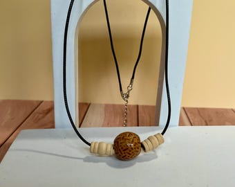 Wooden Bead Necklace