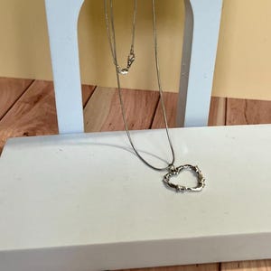 Silver Heart Necklace