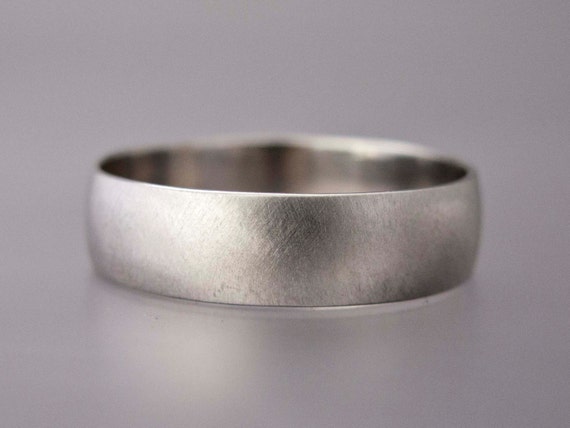 solid platinum wedding band