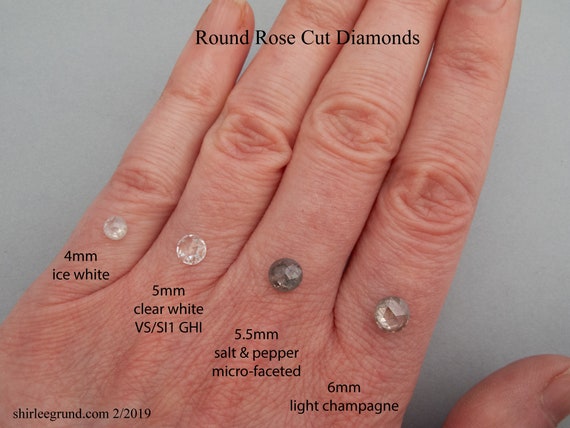 100% REAL & NATURAL 0.44ct ANTIQUE ROSE CUT DIAMOND SILVER PEARL DANGLE EARRINGS 