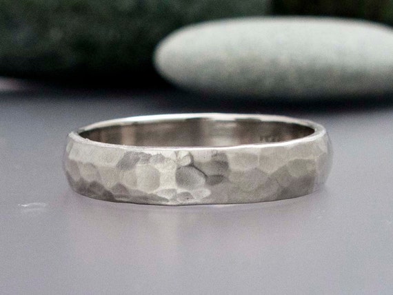 solid platinum wedding band