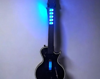 Custom Clone Hero LP (PS3/Xbox Body): RGB Frets, Mechanical Switches, 10ft USB