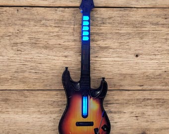 Clone Hero Guitar Controller: Mechanical Frets, RGB, Programmable