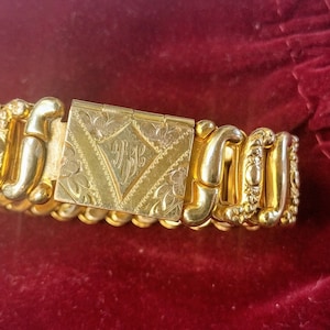 Pulsera antigua de expansión con medallón de corazón de 12 kgf, La Mode