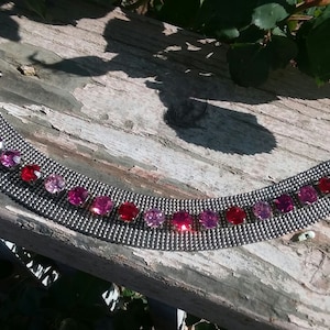 Vintage Rhinestone Choker Necklace B&W Butler and Wilson London