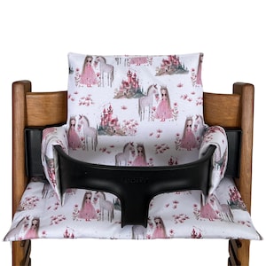Abwischbares Sitzkissen passend für Stokke Tripp Trapp High Chair, Kissen Beschichtet, Hochstuhlkissen, Tripp Trapp Kissen