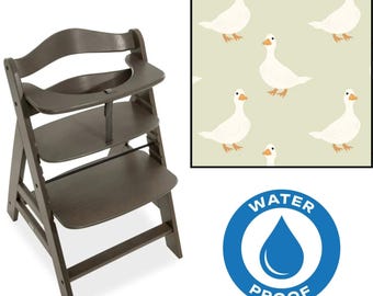 Wipeable Cushion Compatible with Hauck Alpha , Alpha plus, Beta High Chair, Kissen Beschichtet, Highchair Cushion, Hauck Alpha Kissen