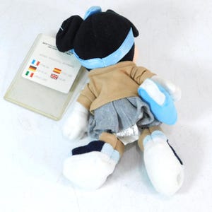 Vintage Disney Store Tradicool Minnie Mouse Bean Bag Plush 8 Inch NWT image 2