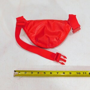 VTG Walt Disney World Kids Minnie Mouse Belt Bag Fanny Pack Faux Leather image 3