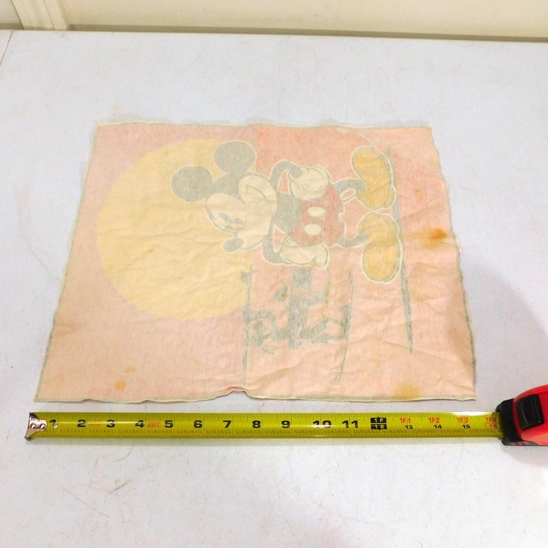 VTG Walt Disney World Kids Minnie Mouse Belt Bag Fanny Pack Faux Leather image 8