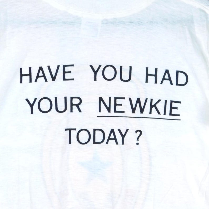 Koszulka z nadrukiem Newcastle Brown Ale z lat 80. w rozmiarze XL. zdjęcie 5