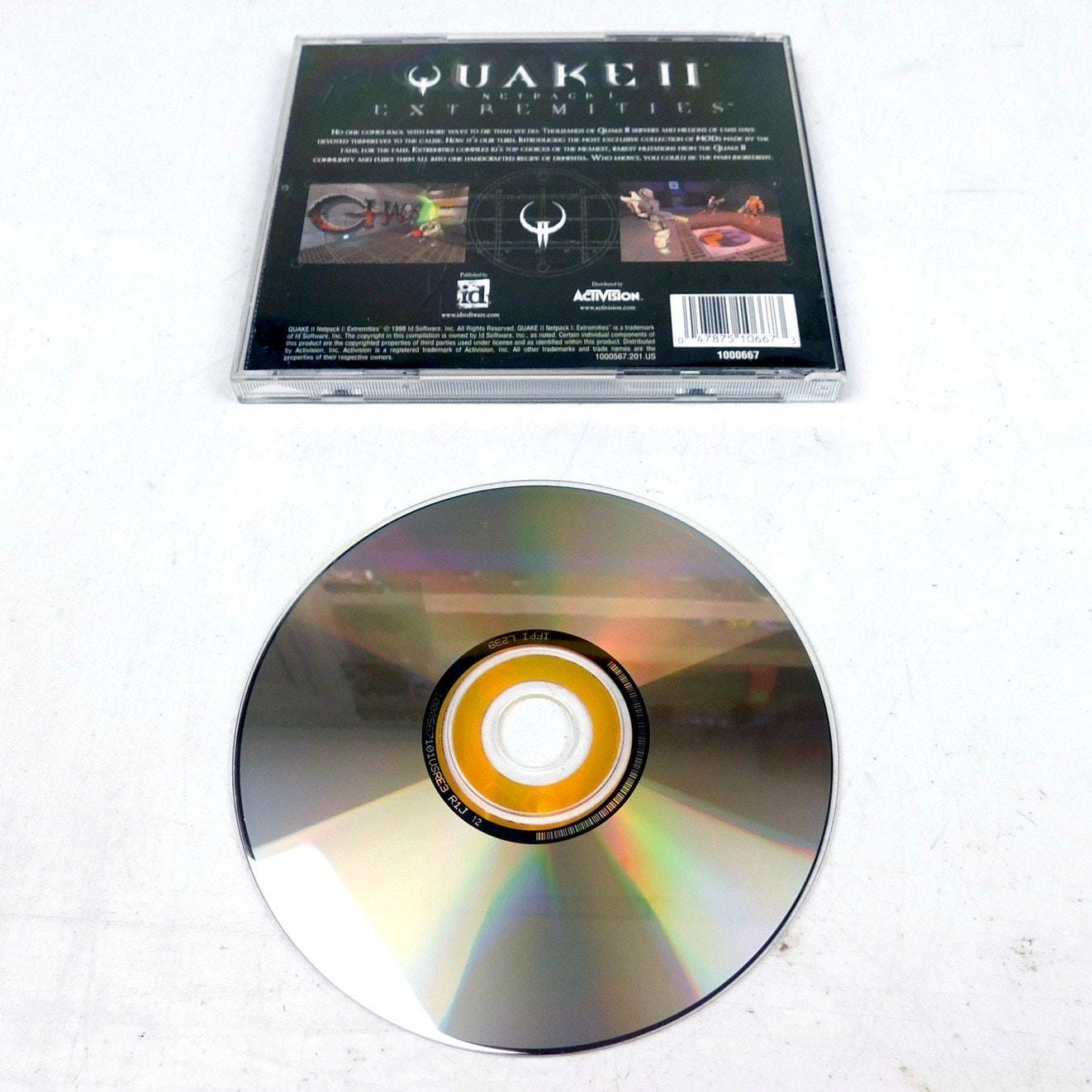 Quake II Netpack 1 Extremities Pc CD ROM Tested 1998 Id Software - Etsy