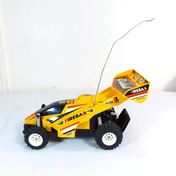 Vintage Nikko Fireball RC Buggy No Transmitter Motor Tested