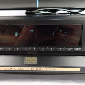 Panasonic DVD-CV51 5 Disc Dvd CD Changer w/ Remote Dolby Digital Tested 2001 image 2