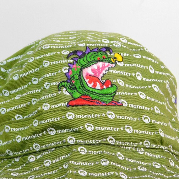 Monster dot com All Over Print Bucket Hat OSFA Gr… - image 2