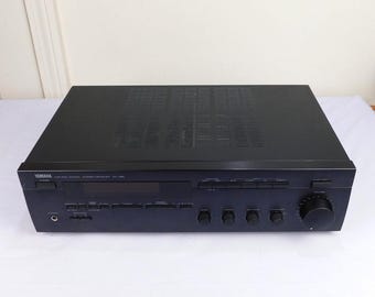 Yamaha RX-485 Natural Sound Stereo Receiver Tested No Remote 155W Vintage 90s