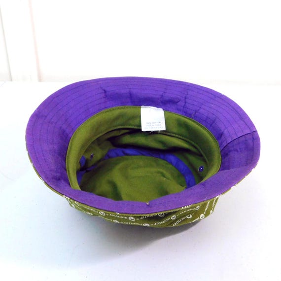 Monster dot com All Over Print Bucket Hat OSFA Gr… - image 6