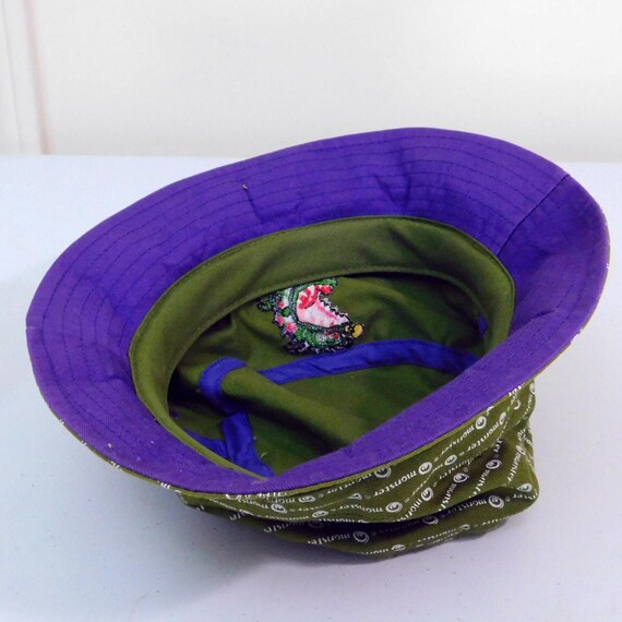 Monster dot com All Over Print Bucket Hat OSFA Gr… - image 8