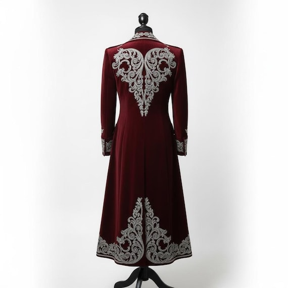 Gothic Victorian Men's Coat | Steampunk Tailcoat Jacket | Vampire