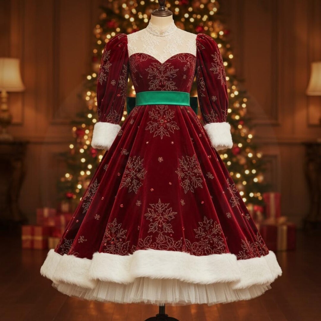 goth christmas dress Gothic Christmas Dress
