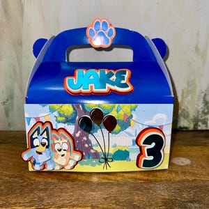 3D Bluey Candy Boxes