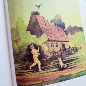 Rzadka ukraińska książka dla dzieci w stylu vintage | Wiersze Sándora Petőfiego | Sztuka Iwana Łytwyna | Rzadka Książka | Książka retro | Książka Veselka | Ukraiński prezent