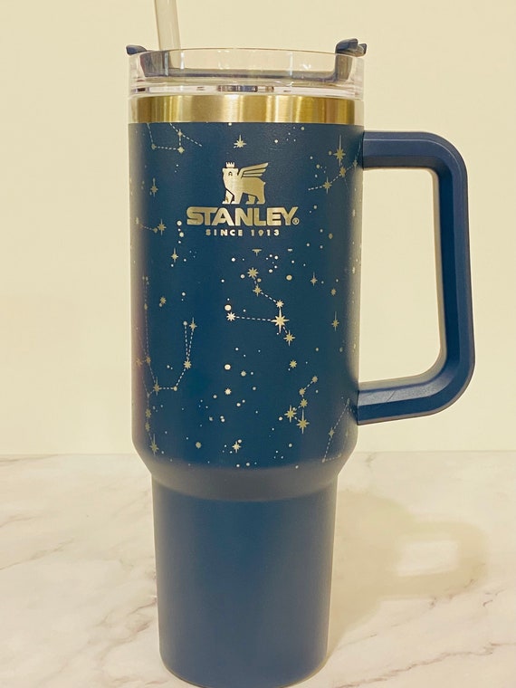 The Original Sunflower Engraved Stanley Adventure Quencher 40oz Tumbler 