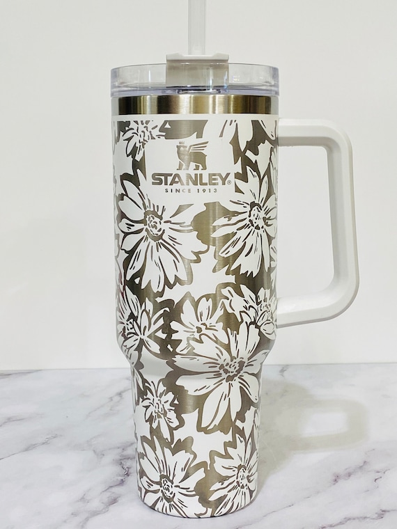 Sunflowers Custom Stanley Adventure Quencher 40 oz tumbler