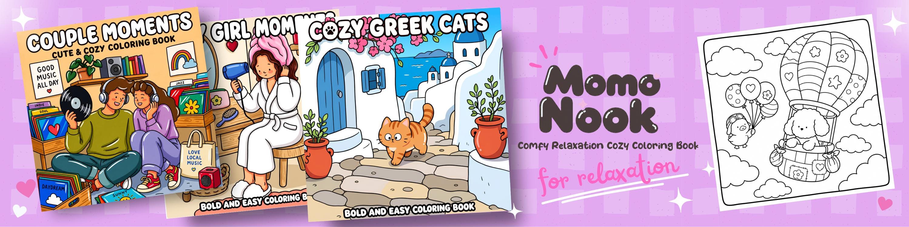 MomoNookColoring - Etsy