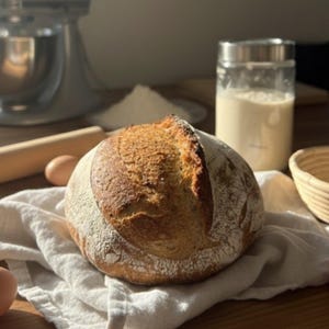 Organic Sourdough Bread – Artisan Loaf, Natural Starter