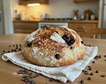 Artisan Chocolate Sourdough Bread – Naturally Fermented Loaf