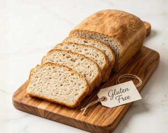 Homemade Gluten Free Bread Loaf | Fresh Baked | No Additives | Artisan GF Bread