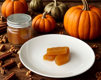 Handmade Crispy Pumpkin Bites in Jar – Traditional Turkish Pumpkin Dessert – 17 oz