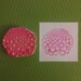 Dahlia Stamp - flower, rubber stamp, handmade