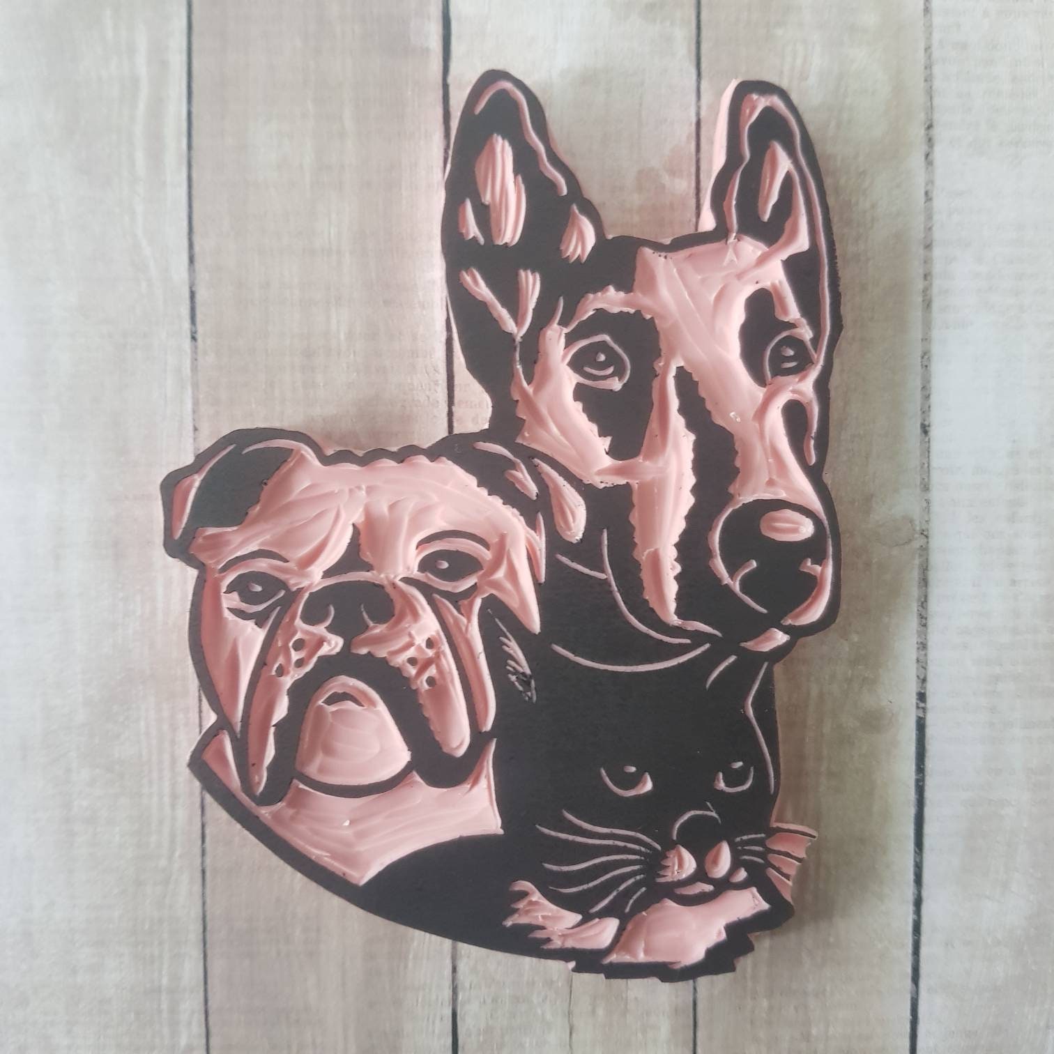 Personalized Custom Pet Stamp - Unique Gift for Pet Lovers and Owners | Salt & Paper