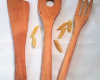 Pasta Night Wood Spoon Gift Set