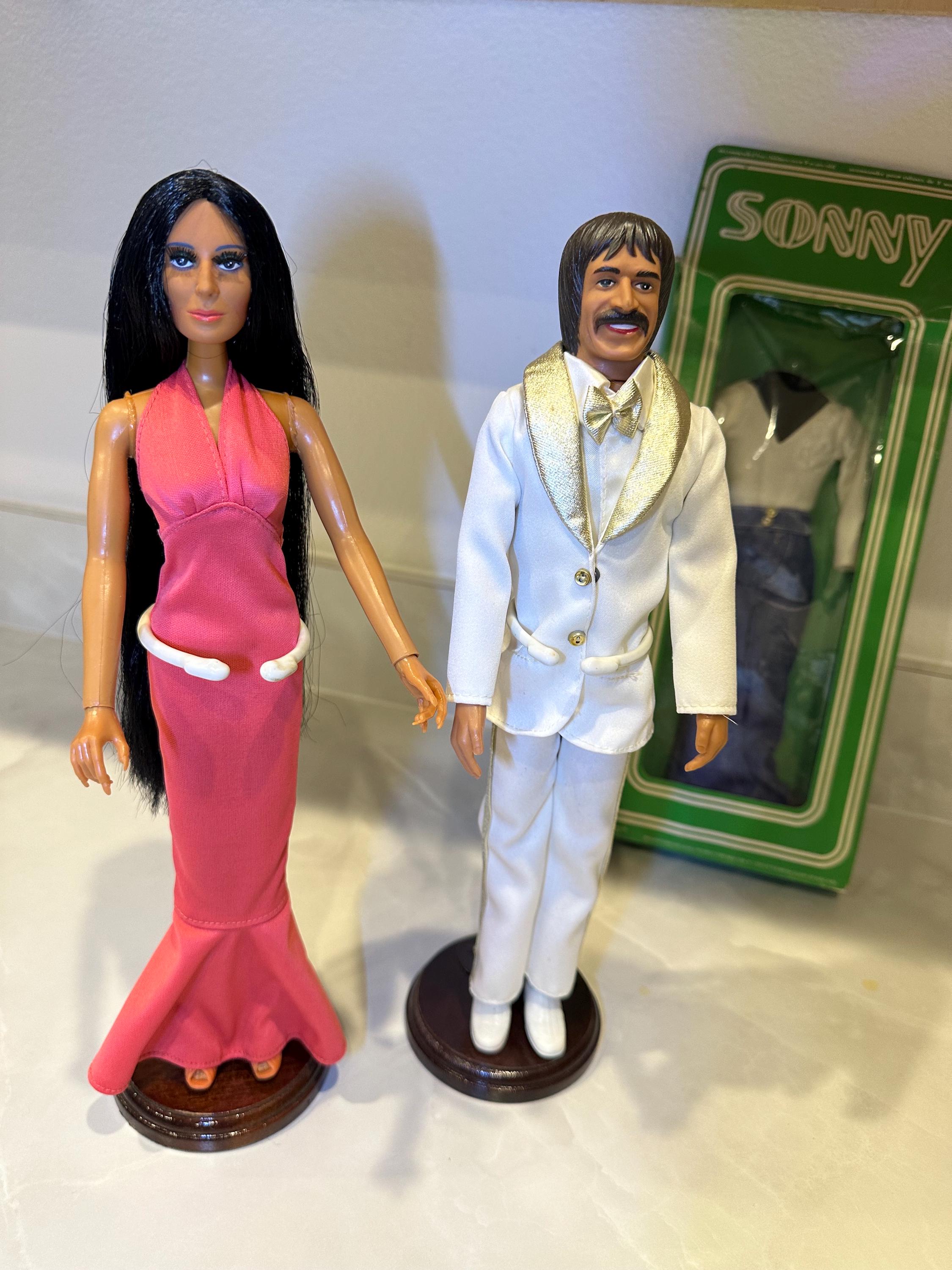 Sonny Cher Vintage Mego Dolls