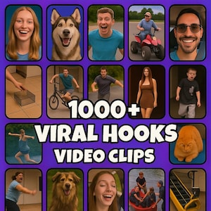 TikTok Viral Hooks Clips Bundle MP4 Download 2025, Trending Videos, Attention Grabbing Videos, Viral Reels Collection, Video Bundle