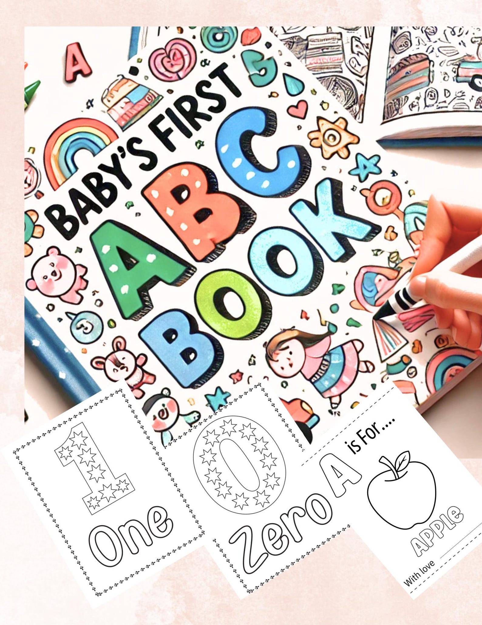 Children's Alphabet Book,baby's First Book,toddler Learning Book ...