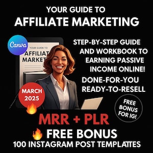 Your Guide To Affiliate Marketing with Master-Resell-Rights, Affiliate Marketing Ebook With PLR, DFY Digital Marketing Guide Ready-to-Resell