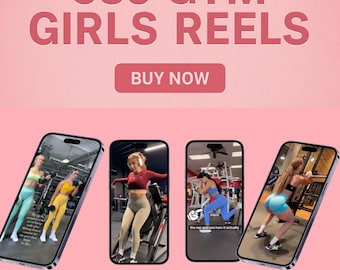 589+ Fitness Rollen Bundle | Viral Workout Videos für TikTok Instagram YouTube | PLR MRR Wiederverkaufsrechte Digitaler Inhalt