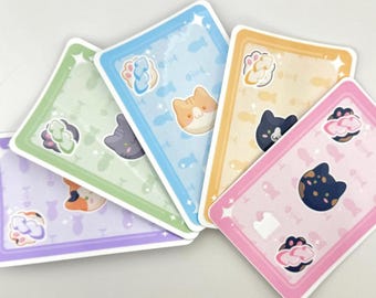 Custom Cat Credit Card Covers | Cat Reverse Card | Card Skin | Credit Card Sticker | Custom Credit Card Skin