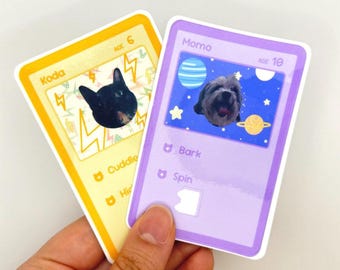 Custom Pet Credit Card Covers | Trading Card Credit Card Cover | Card Skin | Credit Card Sticker | Custom Credit Card Skin