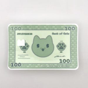 Custom Cat Credit Card Covers | Cat Money Themed | Card Skin | Credit Card Sticker | Custom Credit Card Skin | Cat Themed Gift