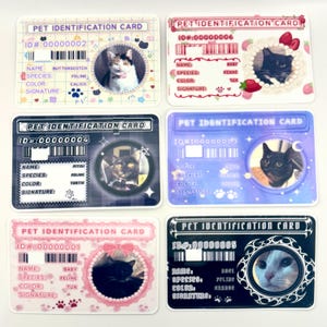 Custom Credit Card Covers | Pet Identification Card | Card Skin | Credit Card Sticker | Custom Credit Card Skin | Funny Card Cover