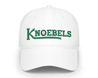 Knoebels Script Logo Baseball Cap | Embroidered Hat, Amusement Park Logo