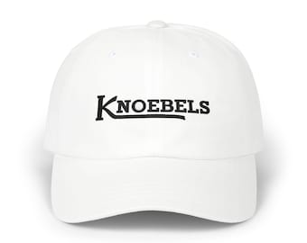 Knoebels Logo in Black Dad Cap | Embroidered Baseball Hat